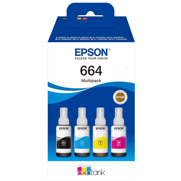 Epson 664 / C13T664640 rabatpakke - Original
