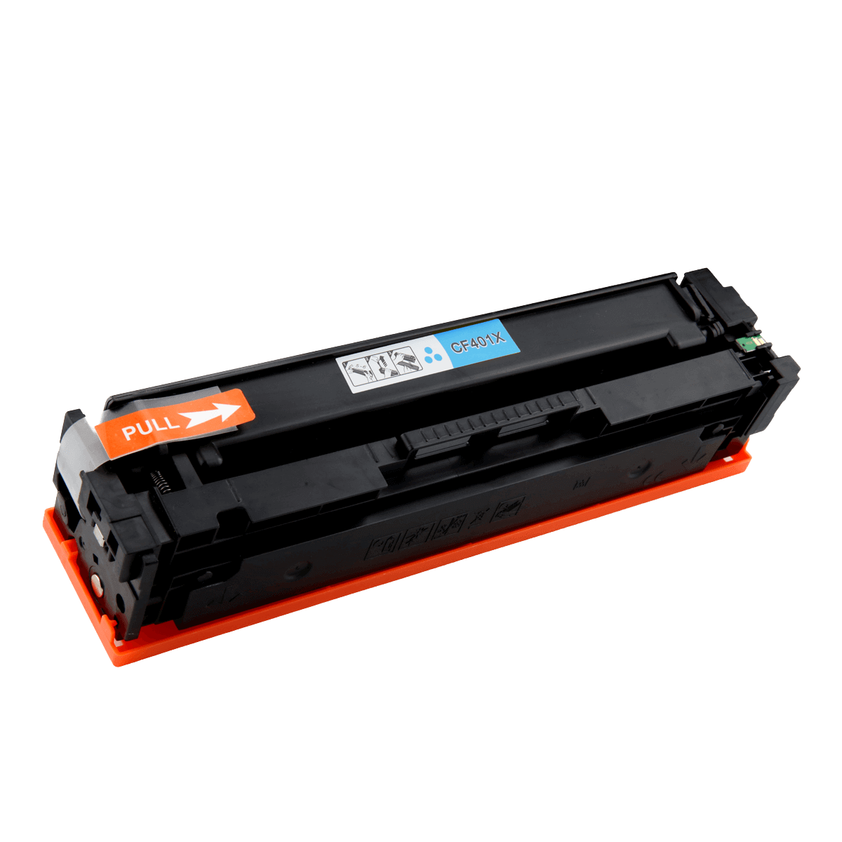 HP 201X / CF401X cyan XL toner - Kompatibel