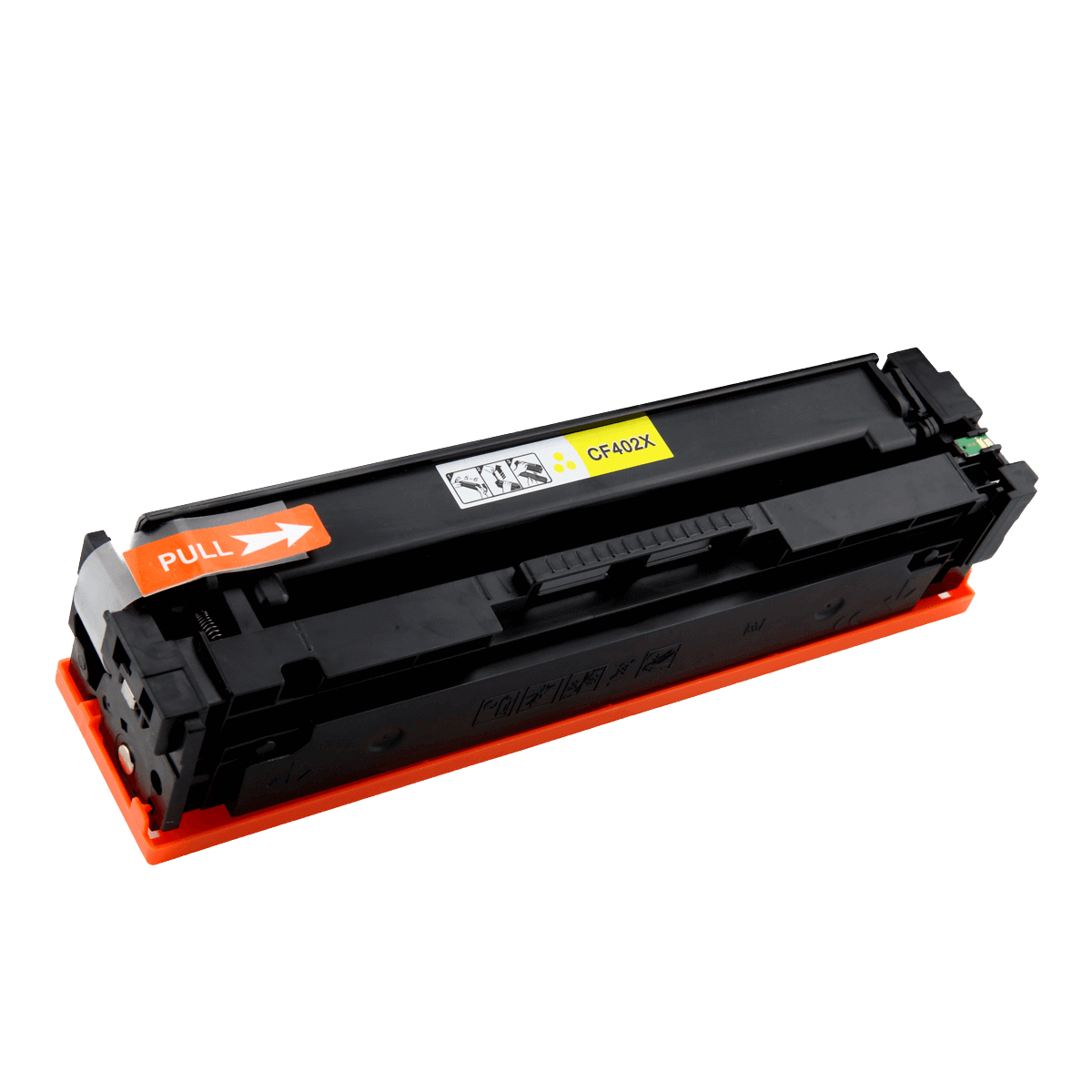 HP 201X / CF402X gul XL toner - Kompatibel