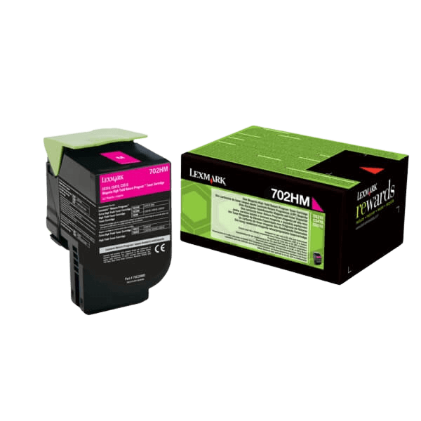 Lexmark 702HM / 70C2HM0 magenta XL toner - Original