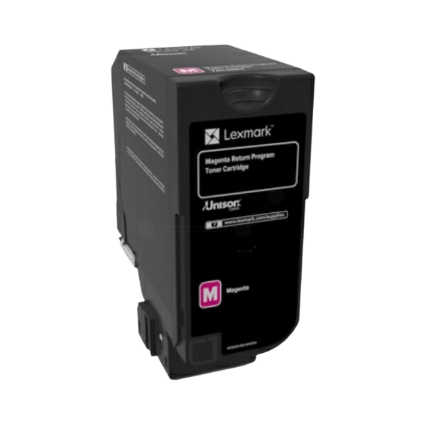 Lexmark 74C20M0 magenta toner - Original