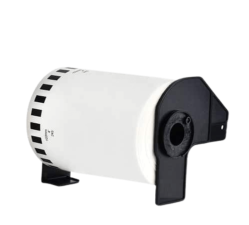 Brother DK22246 Hvid 103mm x 30,48m adresseetiket - Kompatibel