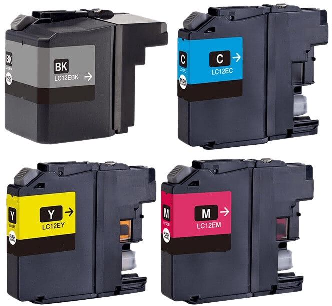 Brother LC12E  "Vælg selv" rabatpakke - Kompatibel