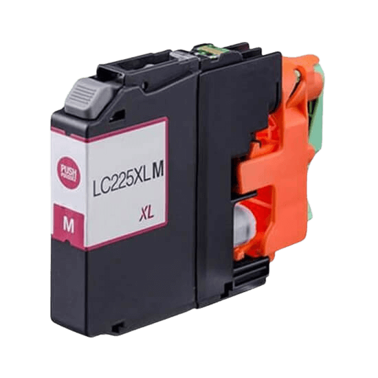 Brother LC225M magenta XL blækpatron - Kompatibel