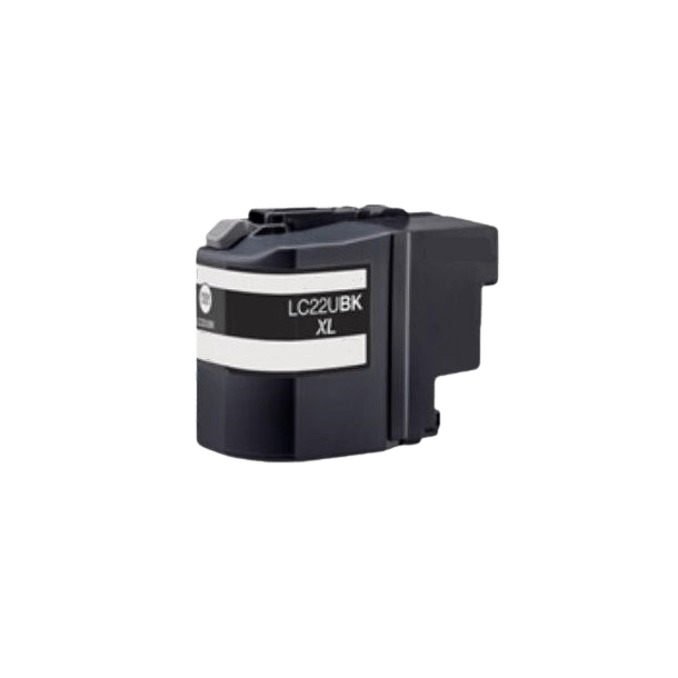 Brother LC22UBK sort blækpatron - Kompatibel
