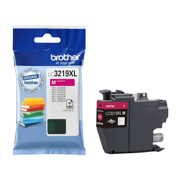 Brother LC3219XLM magenta XL blækpatron - Original