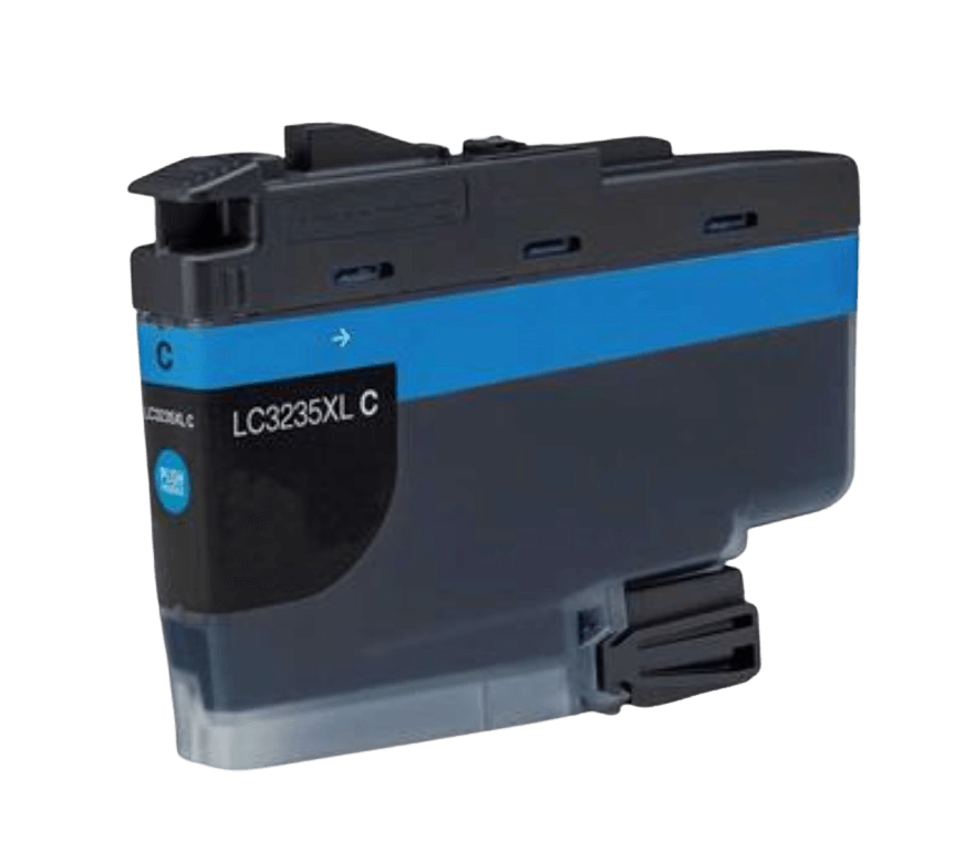 Brother LC3235XLC cyan XL blækpatron - Kompatibel