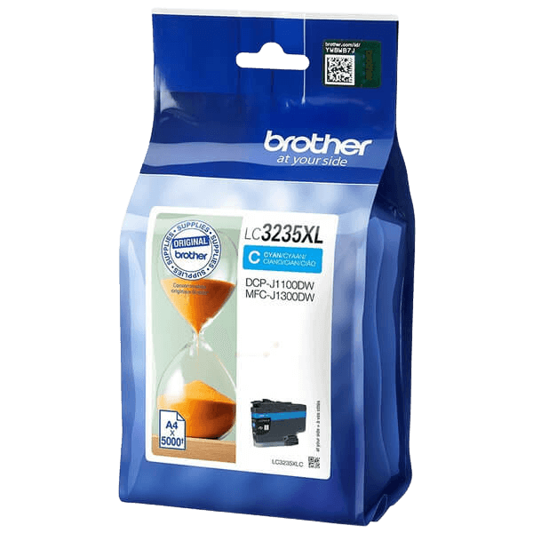 Brother LC3235XLC cyan XL blækpatron - Original