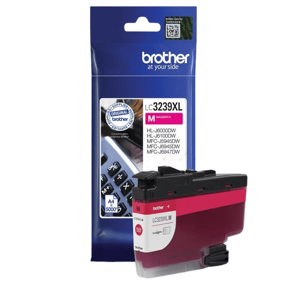 Brother LC3239XLM magenta XL blækpatron - Original