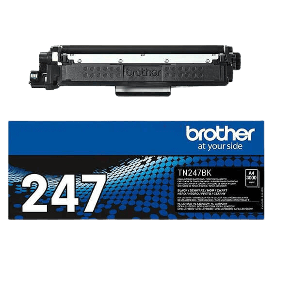 Brother TN247BK sort XL toner - Original