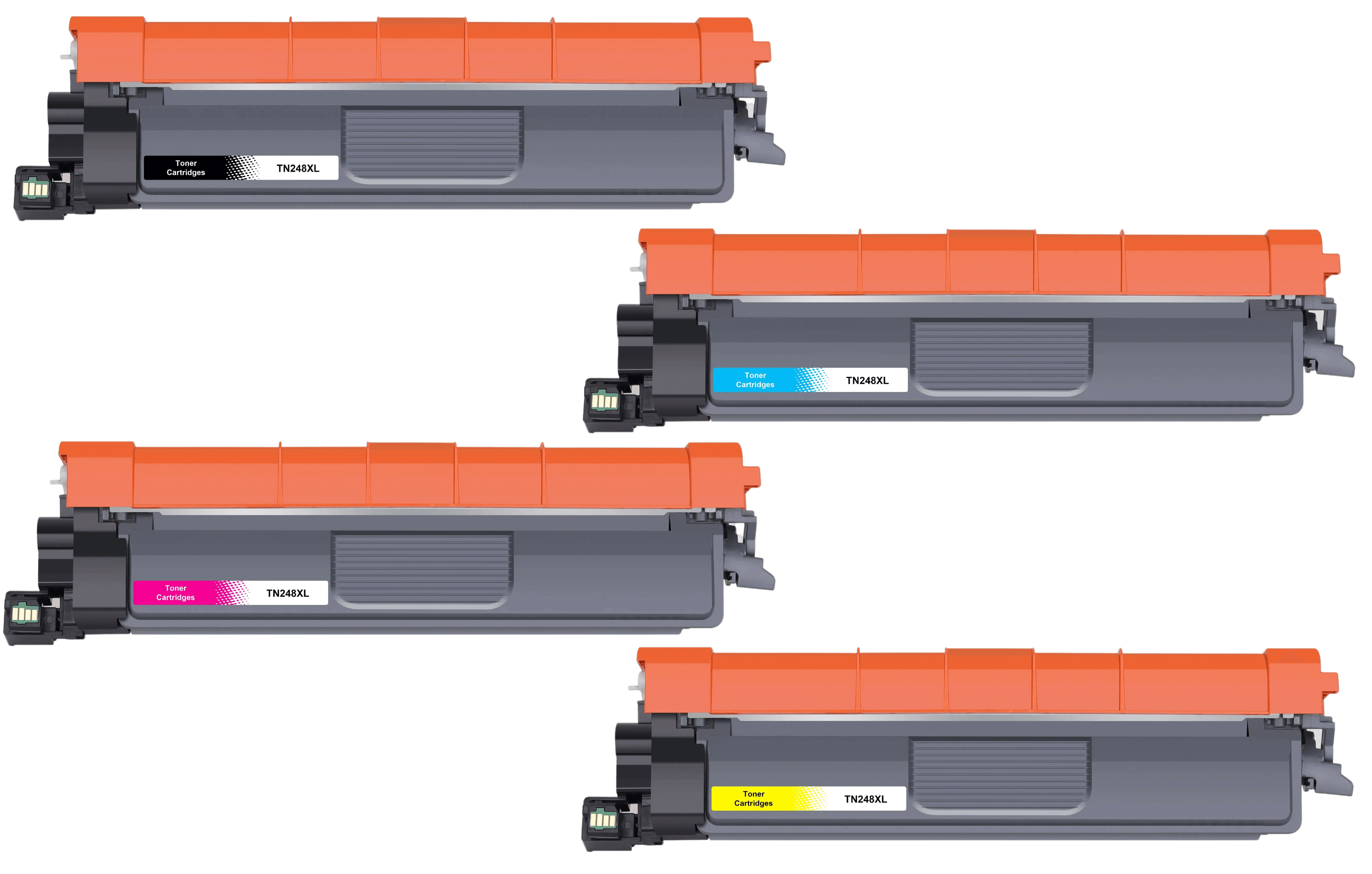 Brother TN248XLCMYK XL "Vælg selv" rabatpakke - Kompatibel