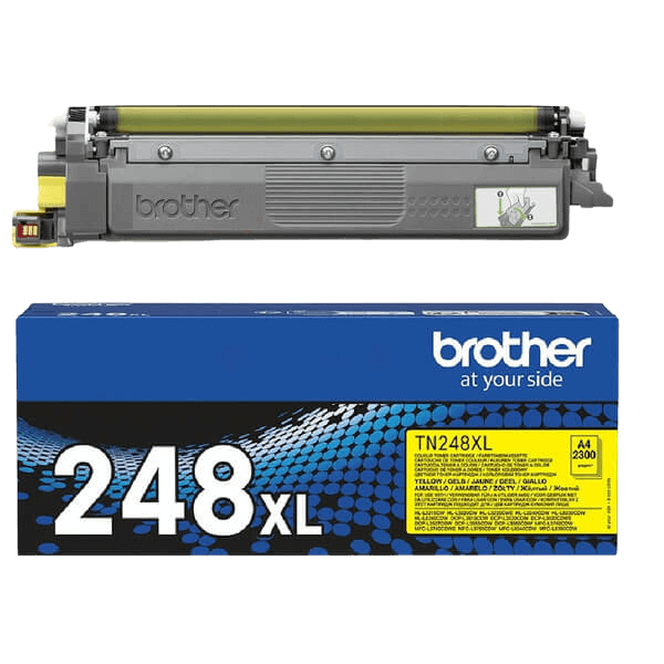 Brother TN248XLY gul XL toner - Original