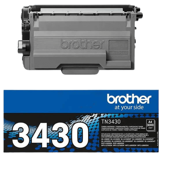 Brother TN3430 sort toner - Original