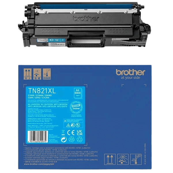 Brother TN821XLC cyan XL toner - Original