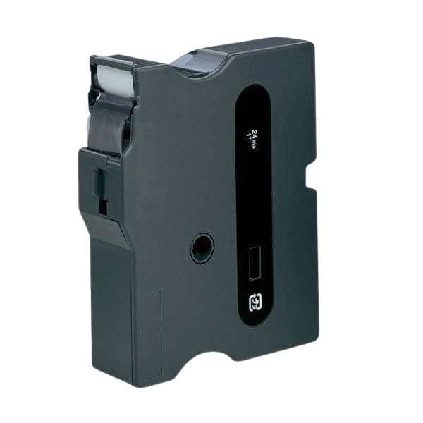 Brother TX451 Sort tekst / Rød tape 24 mm x 15 m tape - Kompatibel