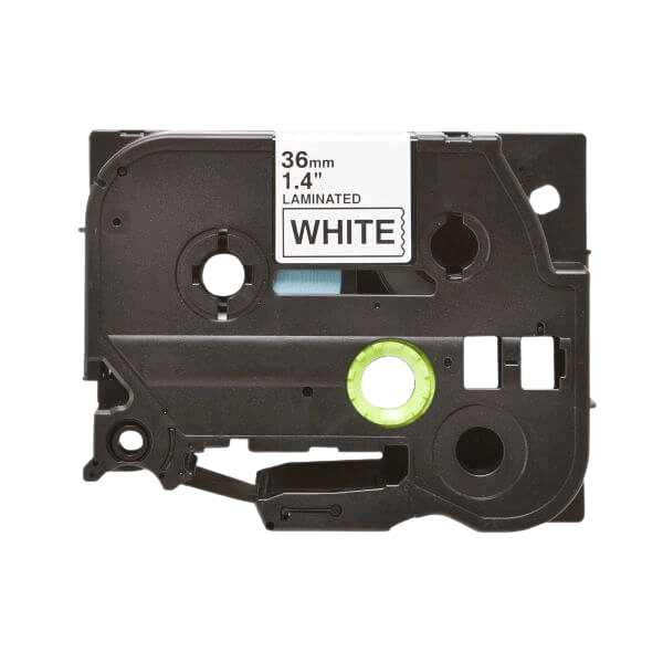Brother TZe-261 Sort tekst / Hvid tape 36 mm x 8 m tape - Kompatibel