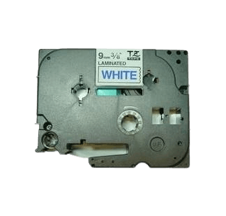 Brother TZe223 Blå tekst / Hvid tape 9 mm x 8 m tape - Kompatibel