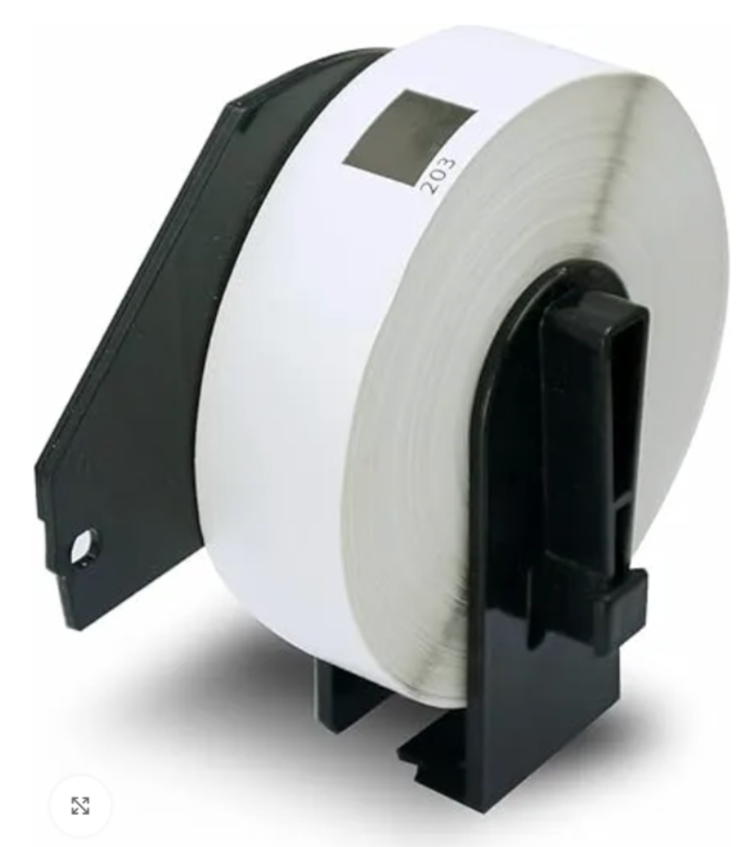 Brother DK11203 Hvid 17 x 87 mm, 300 stk. adresseetiket - Kompatibel