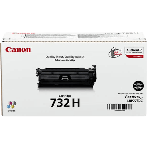 Canon 732H / 6264B002 sort XL toner - Original