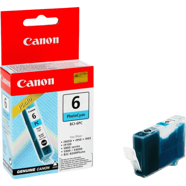 Canon BCI-6PC / 4709A002 foto cyan blækpatron - Original