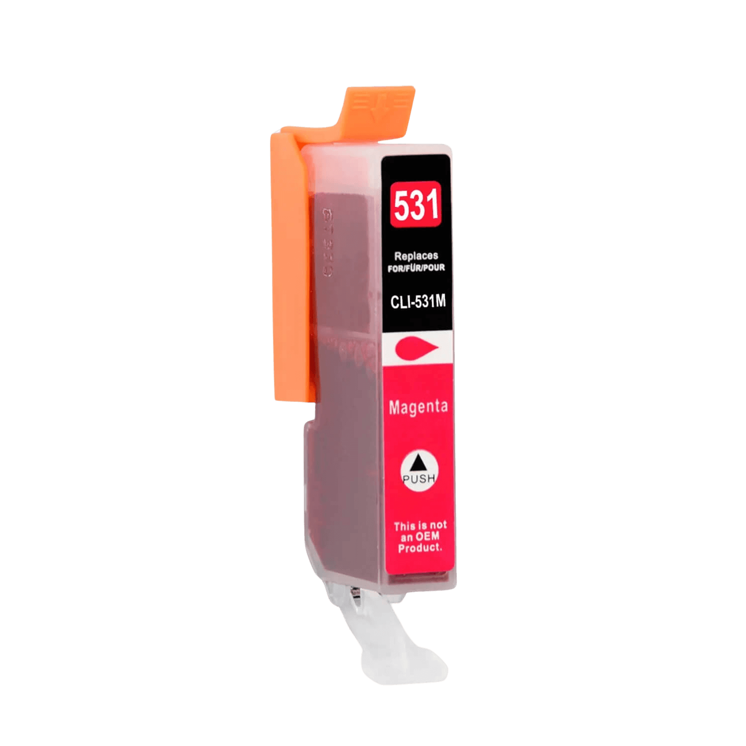 Canon CLI-531M / 6120C001 magenta blækpatron - Kompatibel