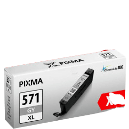 Canon CLI-571GYXL / 0335C001 grå XL blækpatron - Original