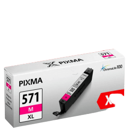 Canon CLI-571MXL / 0333C001 magenta XL blækpatron - Original