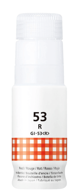 Canon GI-53R / 4617C001 rød Blæk refill - Kompatibel