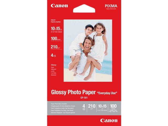 Canon GP-501 / 0775B001 - Glansfuldt Fotopapir A4