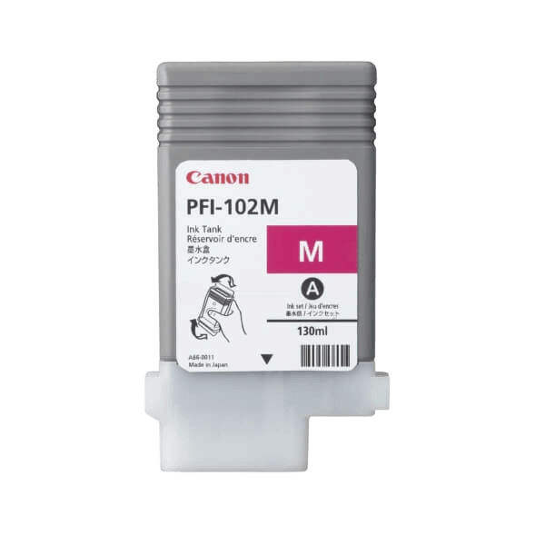 Canon PFI102M / 0897B001 magenta blækpatron - Original