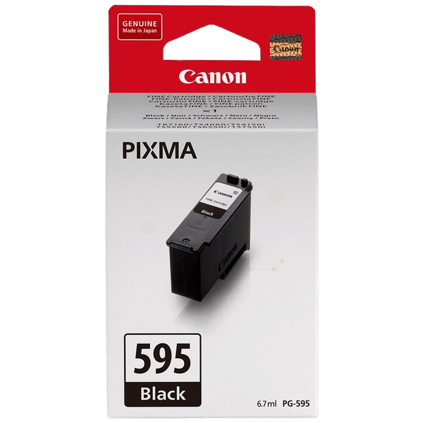 Canon PG-595 / 7171C001 sort blækpatron - Original
