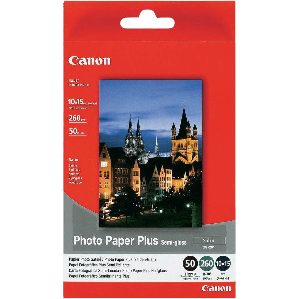 Canon SG-201 / 1686B015 - Semi Glansfuldt Fotopapir 10x15
