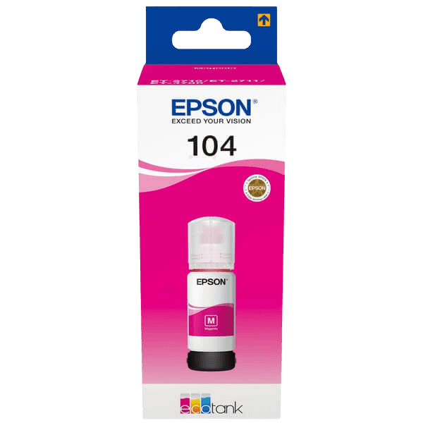 Epson 104 / C13T00P340 magenta Blæk refill - Original