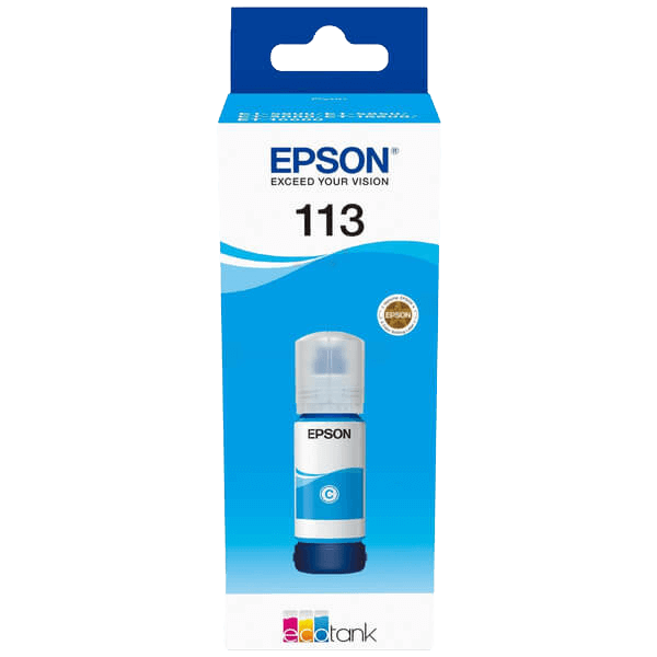 Epson 113 / C13T06B240 cyan Blæk refill - Original