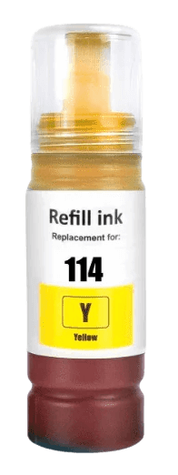 Epson 114 / C13T07B440 gul Blæk refill - Kompatibel