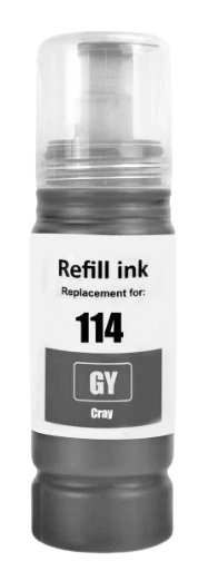 Epson 114 / C13T07B540 grå Blæk refill - Kompatibel