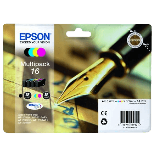Epson 16 / C13T16264012 rabatpakke - Original