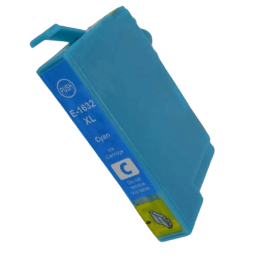 Epson 16 / C13T16324010 cyan XL blækpatron - Kompatibel