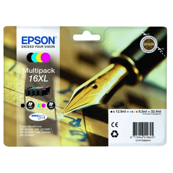 Epson 16 / C13T16364012 XL rabatpakke - Original
