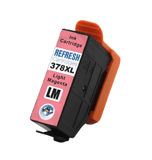 Epson 378 / C13T37964010 lys magenta XL blækpatron - Kompatibel