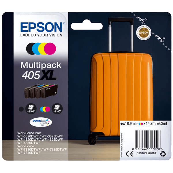 Epson 405XL / C13T05H64010 XL rabatpakke - Original