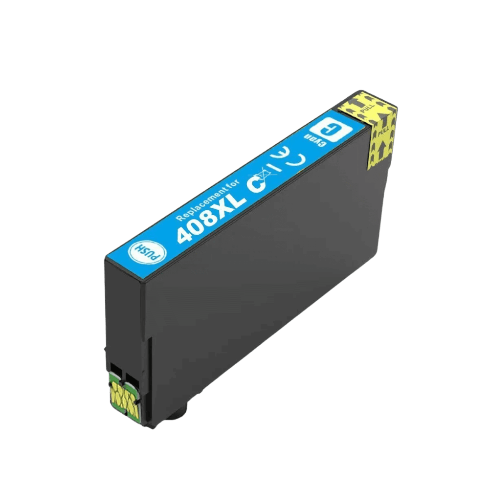 Epson 408 / C13T09K24010 cyan XL blækpatron - Kompatibel