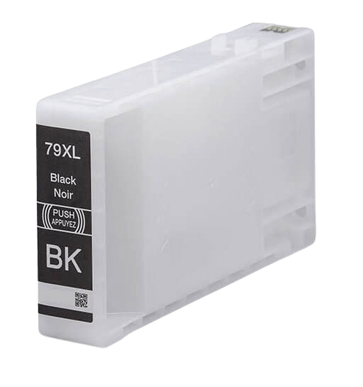 Epson 79 / C13T79014010 sort XL blækpatron - Kompatibel