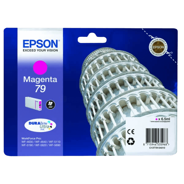Epson 79 / C13T79134010 magenta blækpatron - Original