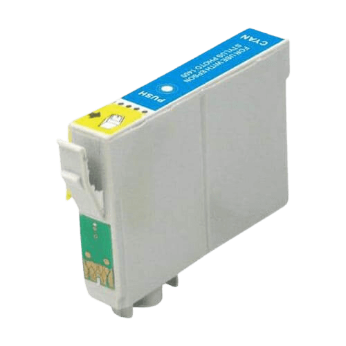 Epson T0612 / C13T06124010 cyan blækpatron - Kompatibel