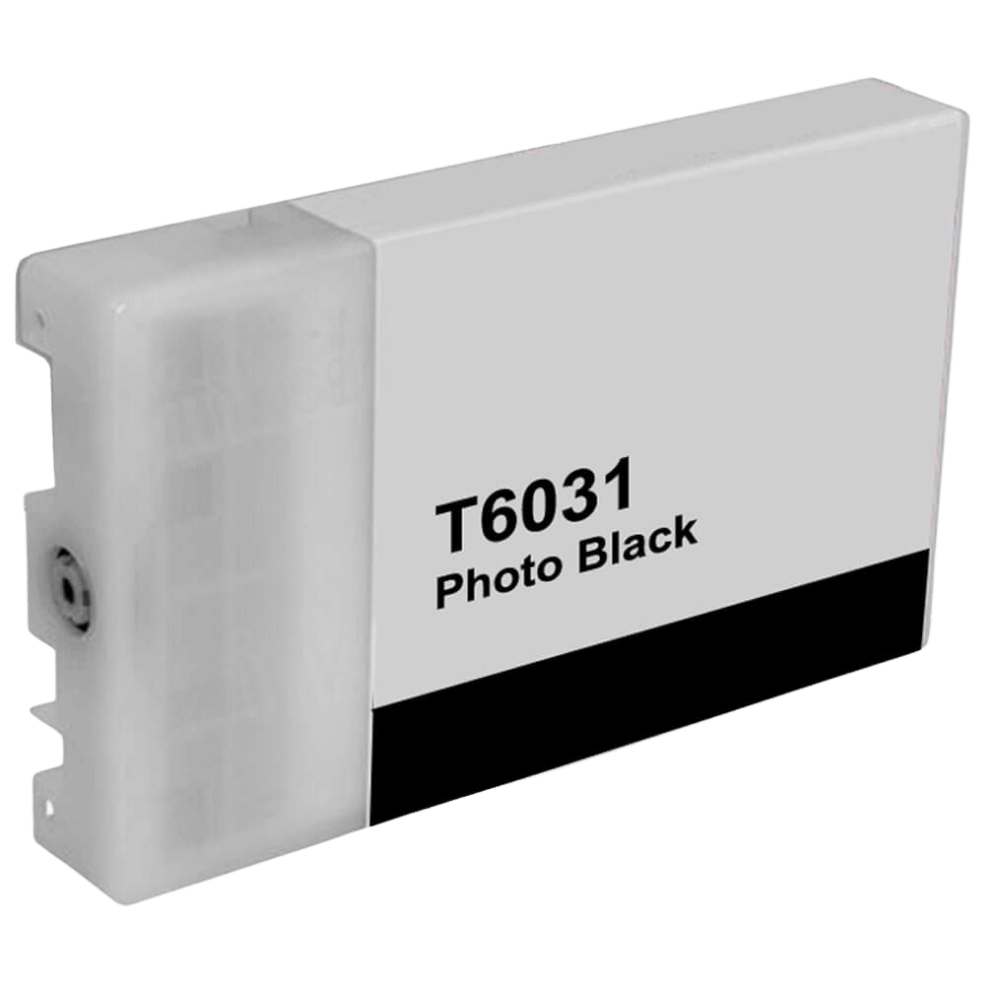 Epson T6031 / C13T603100 foto sort XL blækpatron - Kompatibel