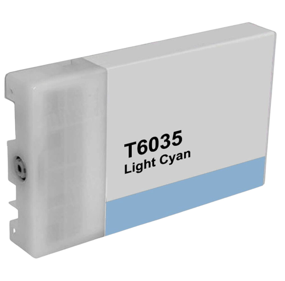 Epson T6035 / C13T603500 lys cyan XL blækpatron - Kompatibel