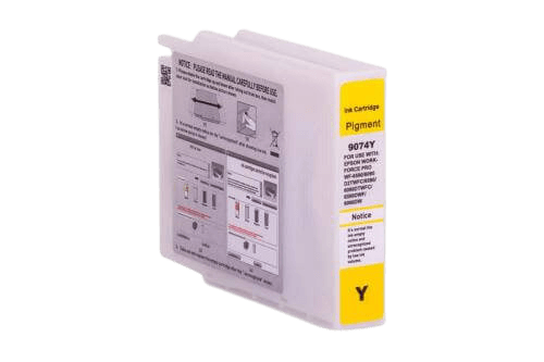 Epson T9074 / C13T907440 gul XL blækpatron - Kompatibel