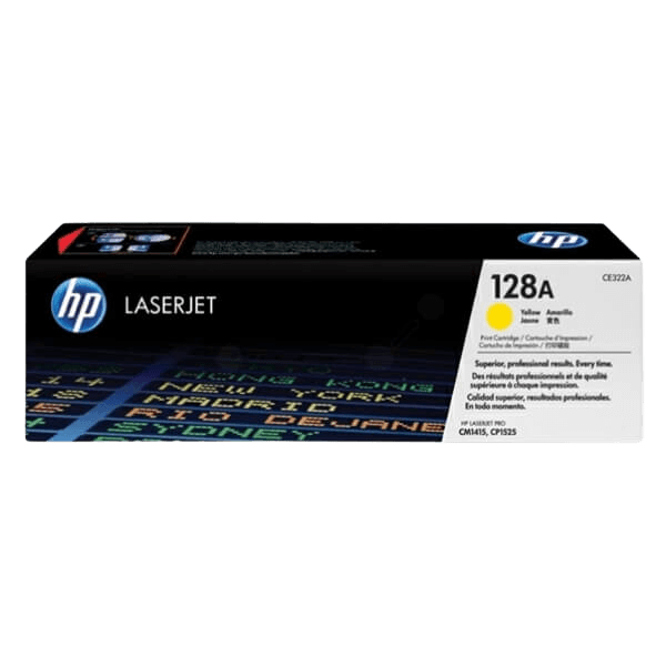 HP 128A / CE322A gul toner - Original