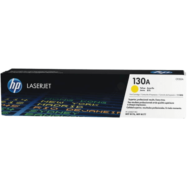 HP 130A / CF352A gul toner - Original